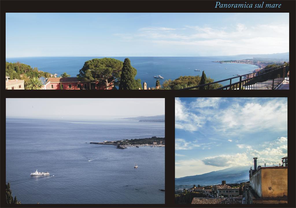 Panoramica Sul Mare - Taormina Apartamento Exterior foto